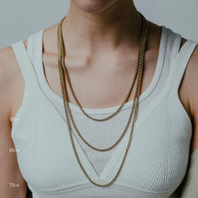 Load image into Gallery viewer, Flower Basket Weave Chain
